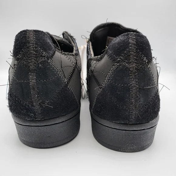 NEW Men's Sz 12 Adidas Superstar Atmos Patchwork - Core Black GW3473 - Picture 5 of 10
